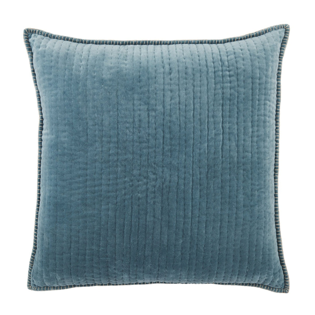 Jaipur Living Beaufort Striped Blue/ Beige Poly Fill Pillow (22" Square)