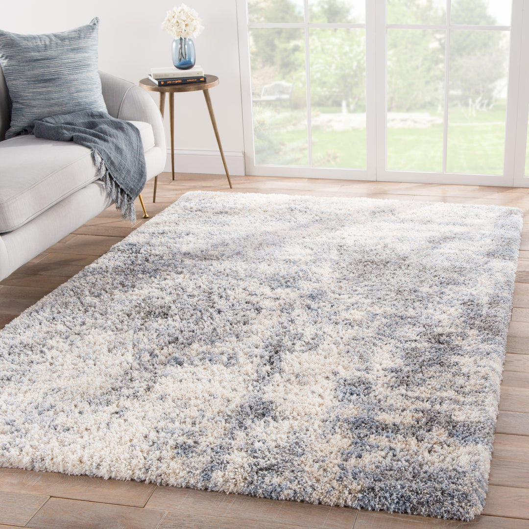 Jaipur Living Cantata Abstract Gray/ Blue Area Rug (8'X10')