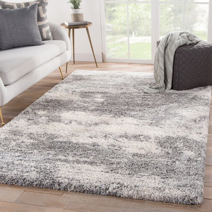 Jaipur Living Elodie Abstract Gray/ Ivory Area Rug (8'10"X11'9")