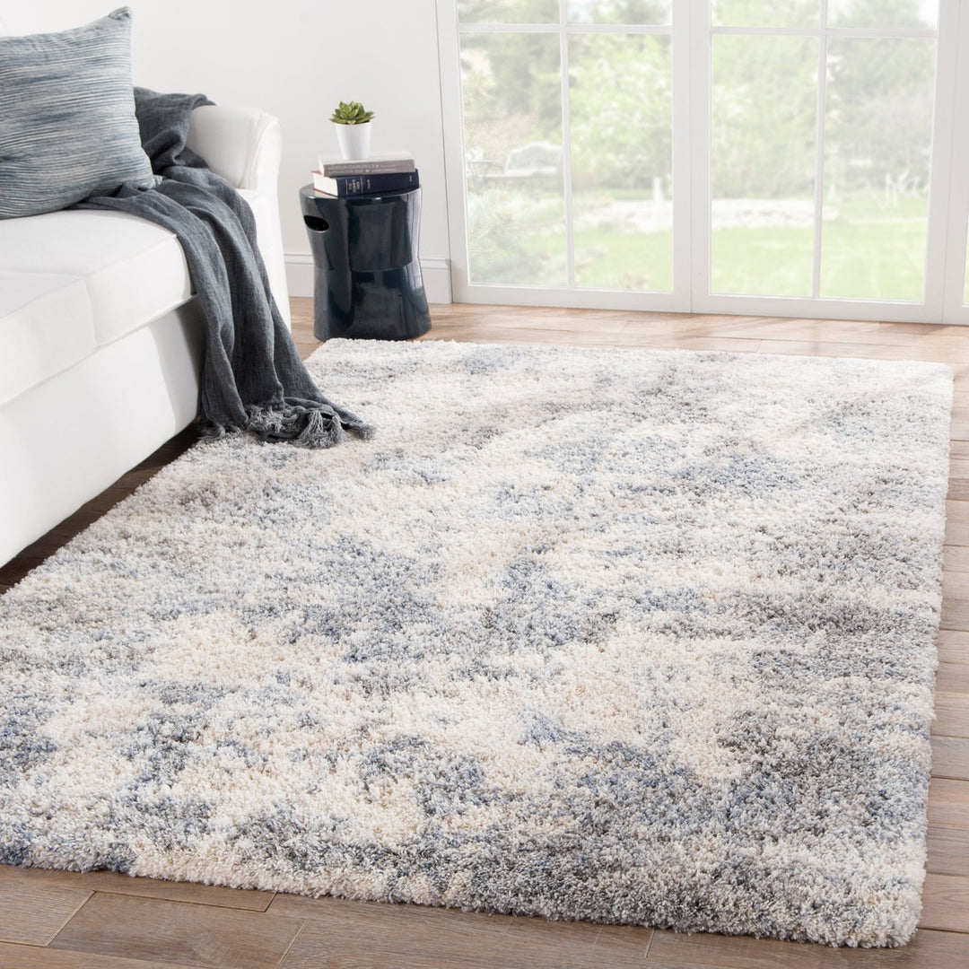 Jaipur Living Harmony Abstract Light Gray/ Blue Area Rug (10'2"X14'1")