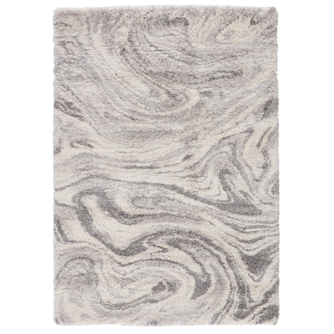 Jaipur Living Crescendo Abstract Gray/ Ivory Area Rug (10'2"X14'1")