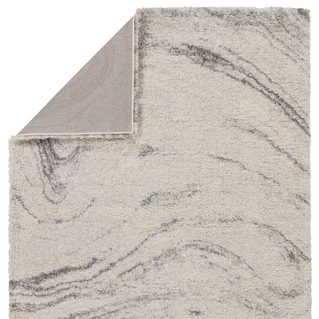 Jaipur Living Windsor Abstract Gray/ Cream Area Rug (5'3"X7'7")