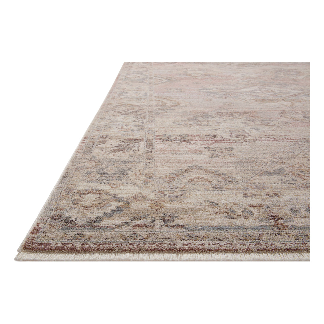 Loloi Lyra Blush / Dove 2'-7" x 10'-0" Runner Rug