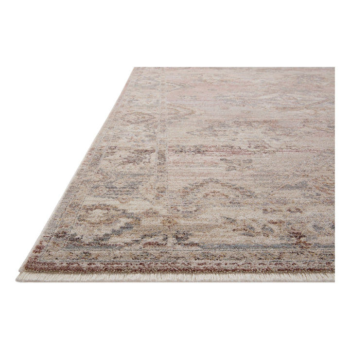 Loloi Lyra Blush / Dove 2'-7" x 10'-0" Runner Rug