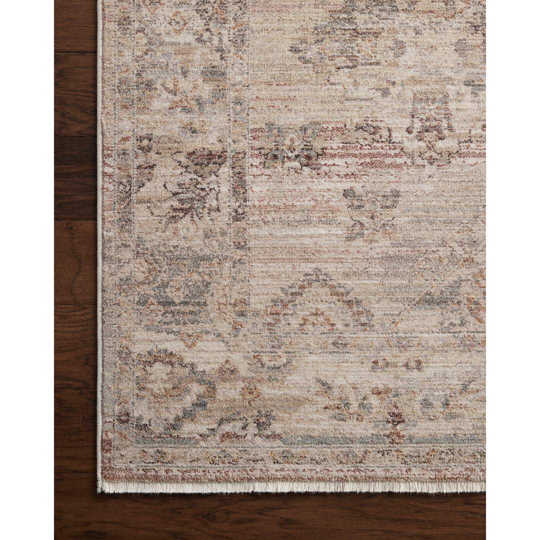 Loloi Lyra Blush / Dove 2'-7" x 10'-0" Runner Rug