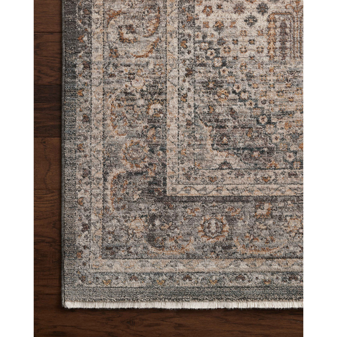 Loloi Lyra Denim / Pebble 2'-7" x 16'-0" Runner Rug