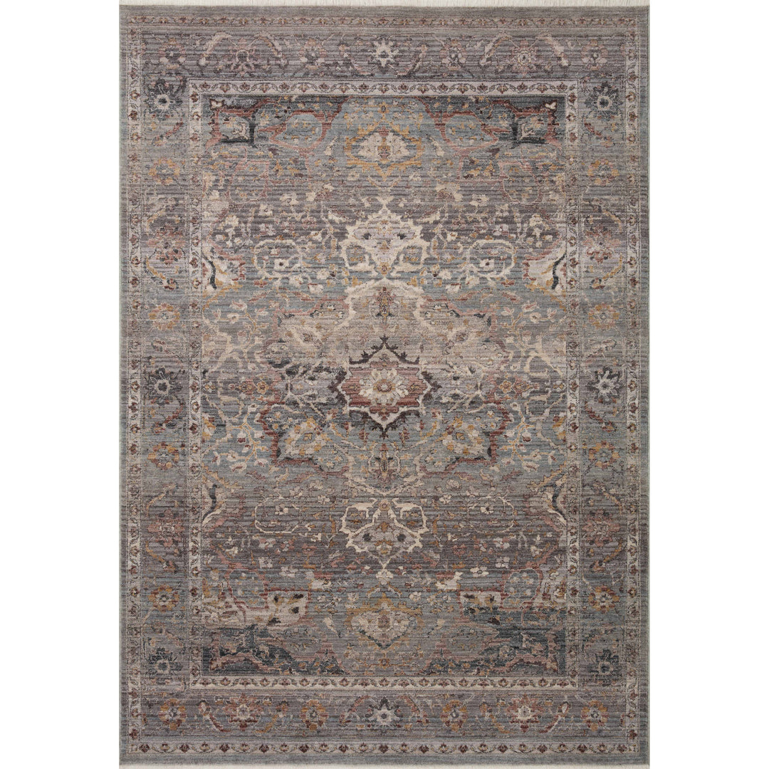 Loloi Lyra Sky / Multi 2'-7" x 16'-0" Runner Rug