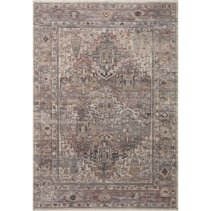 Loloi Lyra Sunset / Silver 2'-7" x 8'-0" Runner Rug