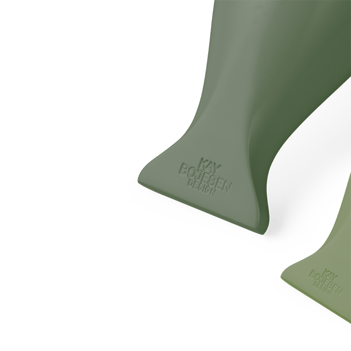 Kay Bojesen Liv & Lykke Bird Pair, Green, H: 3.9"