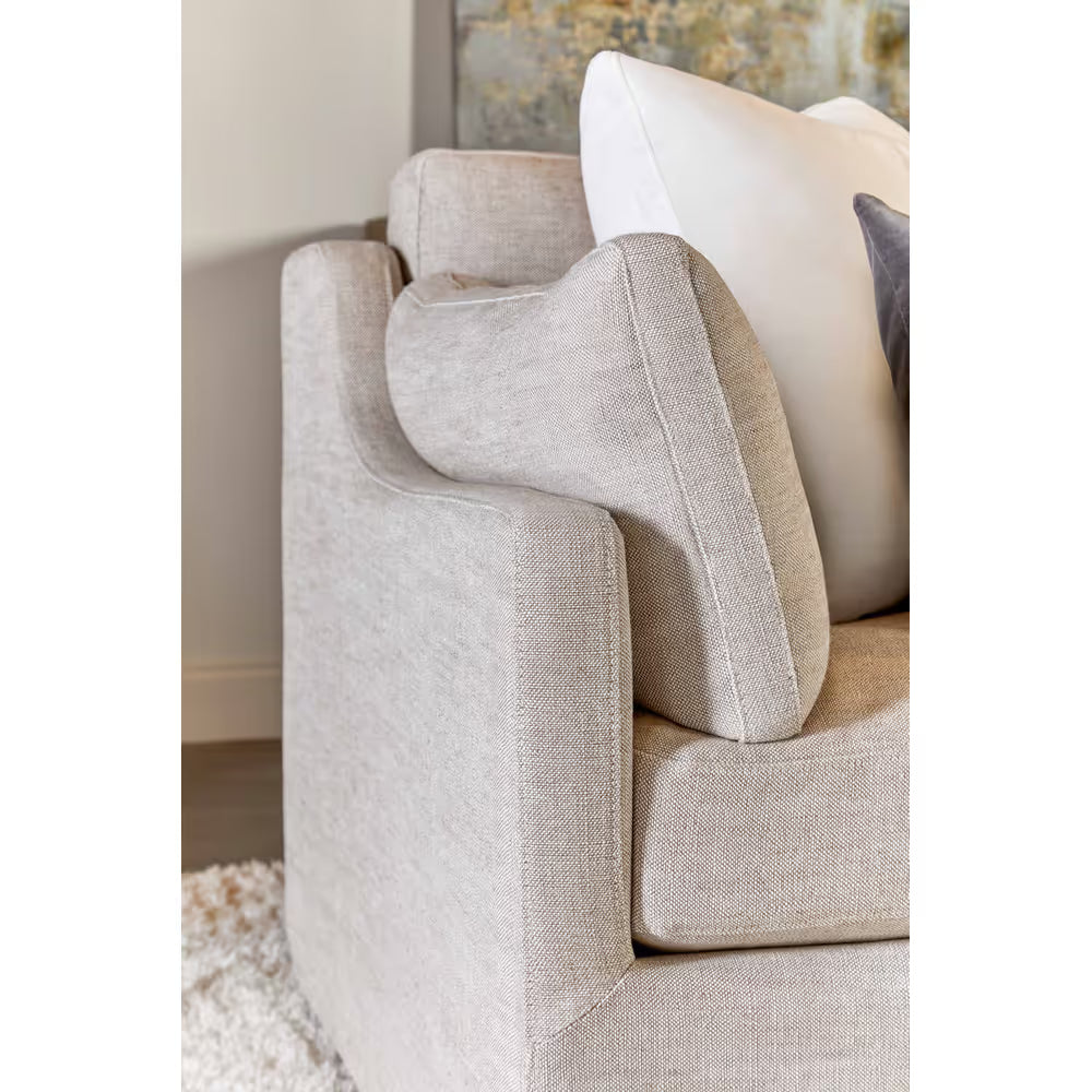 Lena 95" Slope Arm Slipcover Sofa