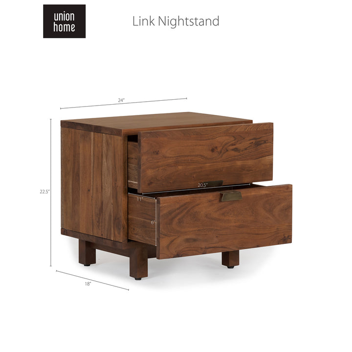 Link Night Stand-Union Home Furniture-UNION-BDM00084-Nightstands-6-France and Son