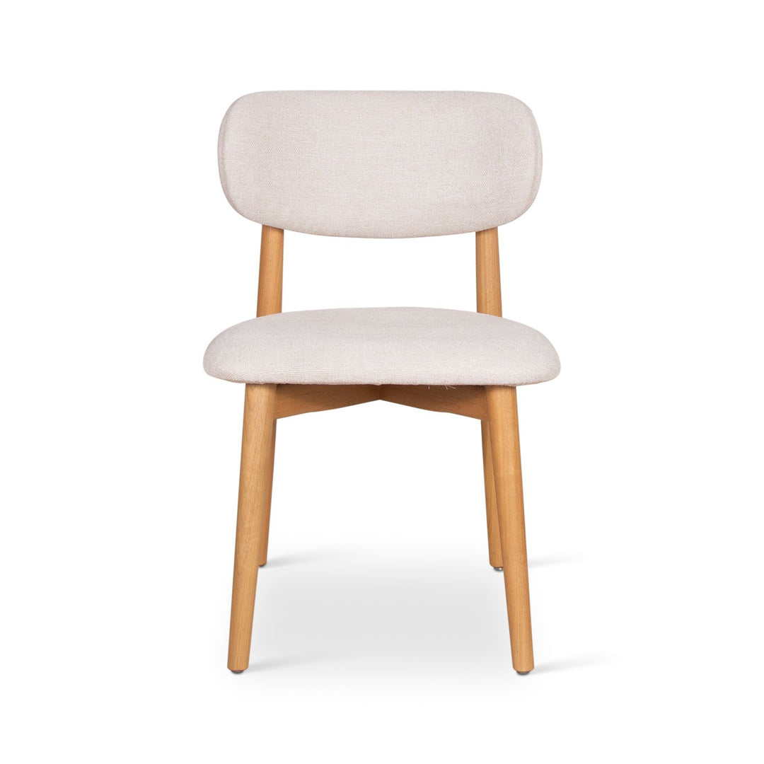 Lucia Dining Chair - Damasco, Harvest Natural