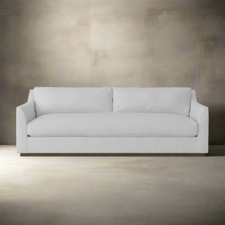 Sophia Slope Arm Bench Seat Sofa