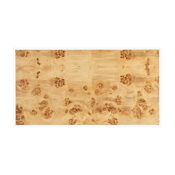 Burl Plinth Coffee Table - Rectangle