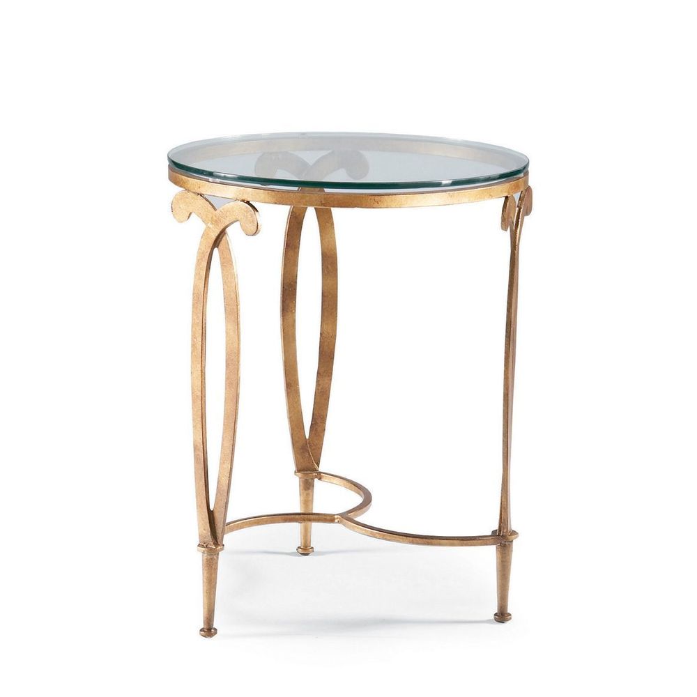 Side Tables Fleur-de-Lis Accent Table