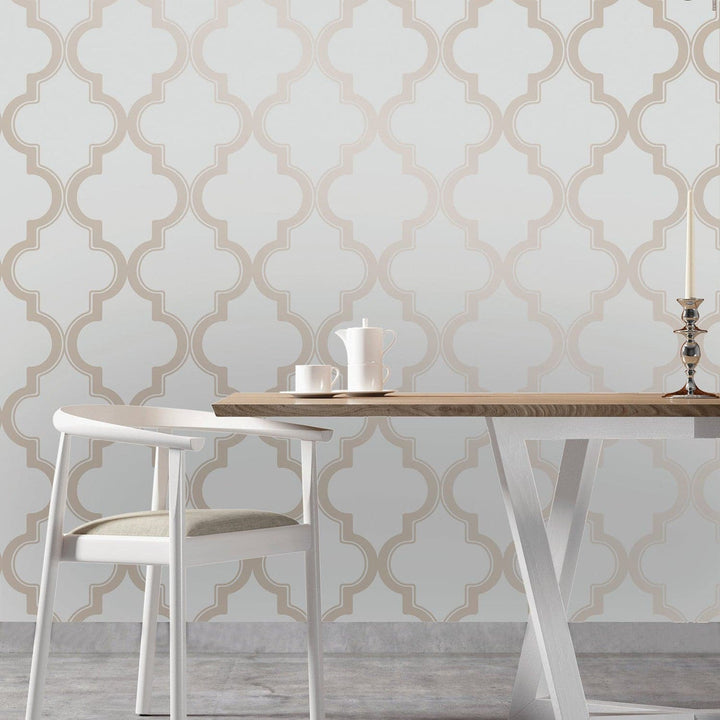 Marrakesh Peel And Stick Wallpaper-Tempaper & Co.-Tempaper-MA10083-Wall Paper-3-France and Son