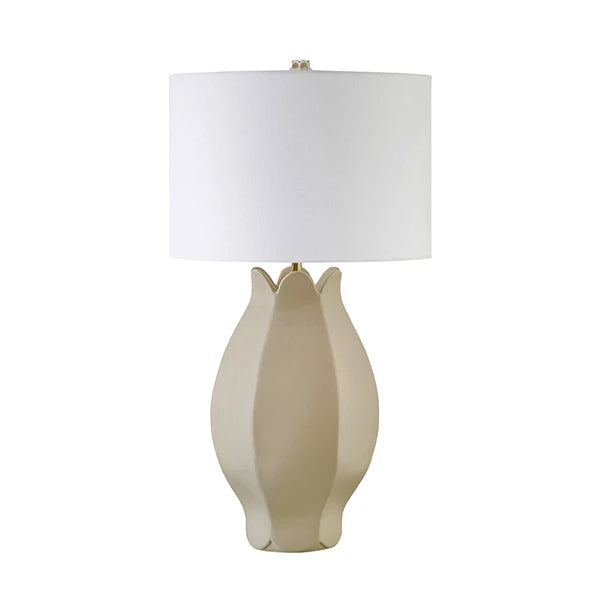 Mae Organic Floral Inspired Ceramic Table Lamp