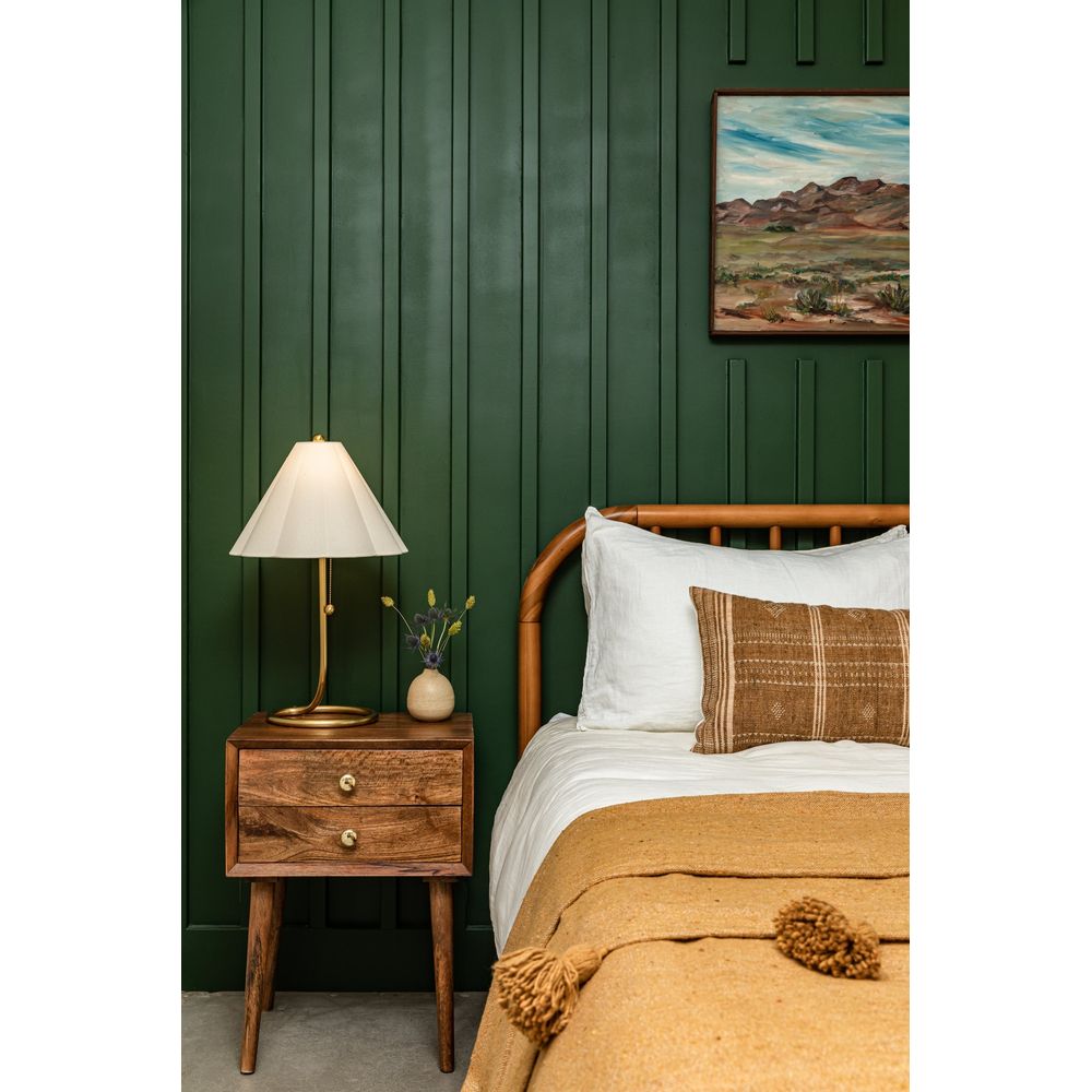 Martha 1 Light Table Lamp Aged Brass