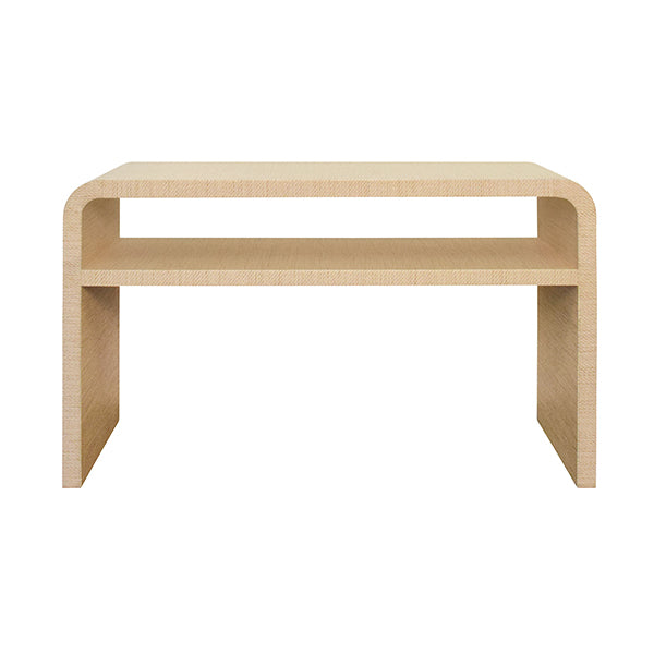 Console Tables Marshall Console Table In Natural Grasscloth