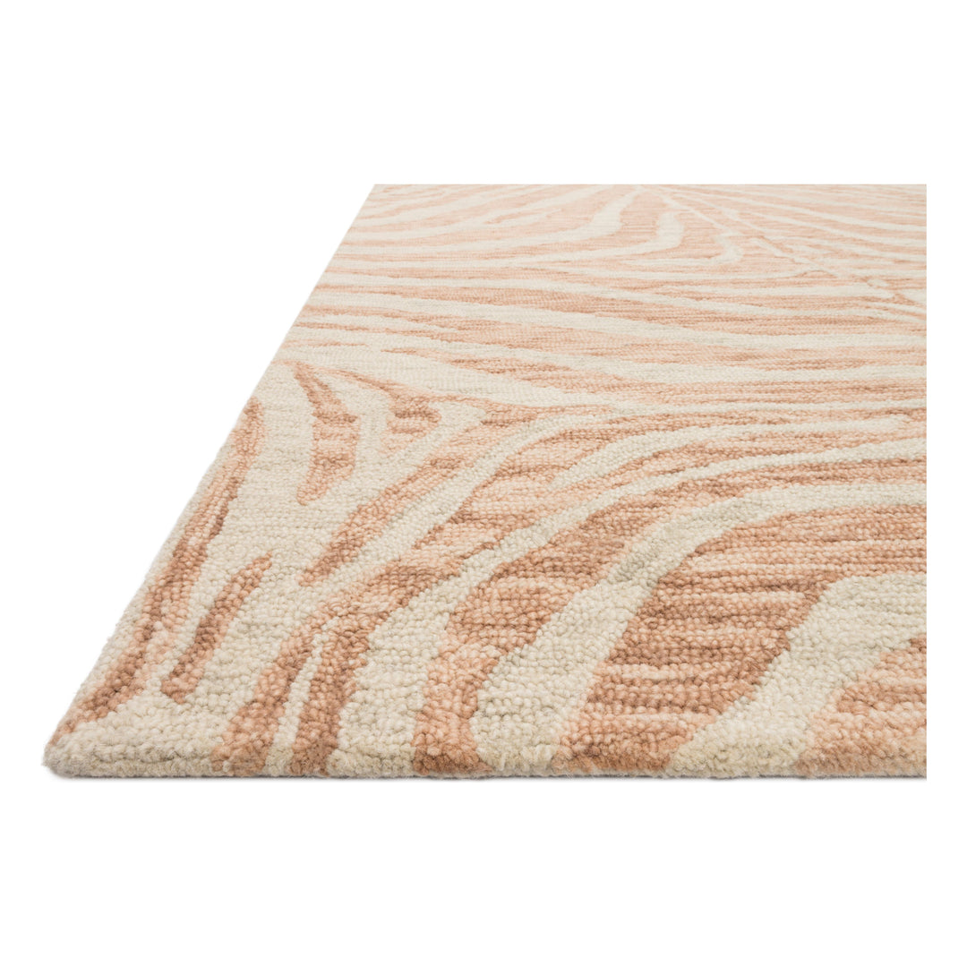 Loloi Masai Blush / Ivory 18" x 18" Sample Rug