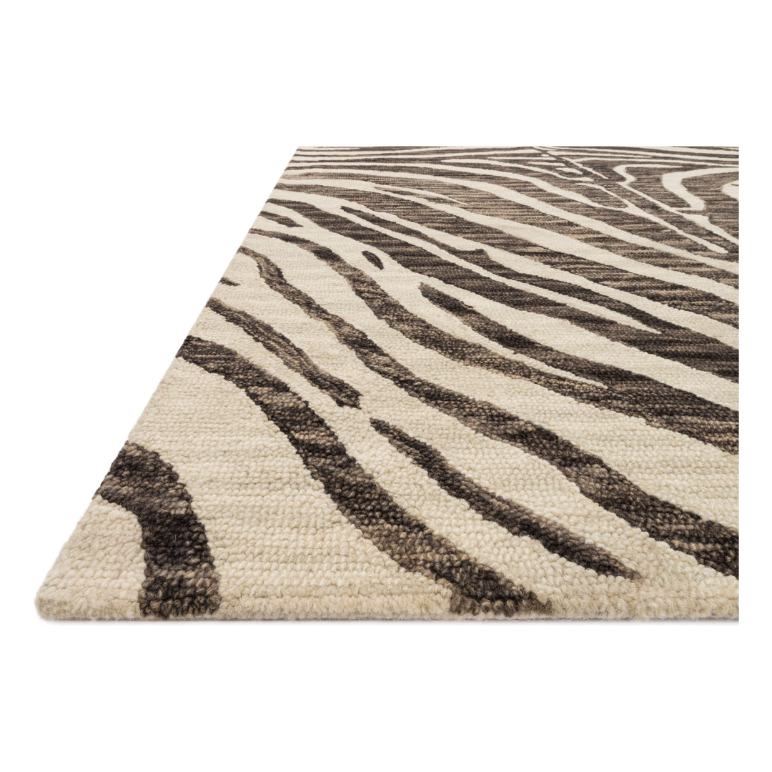 Loloi Masai Java / Ivory 18" x 18" Sample Rug