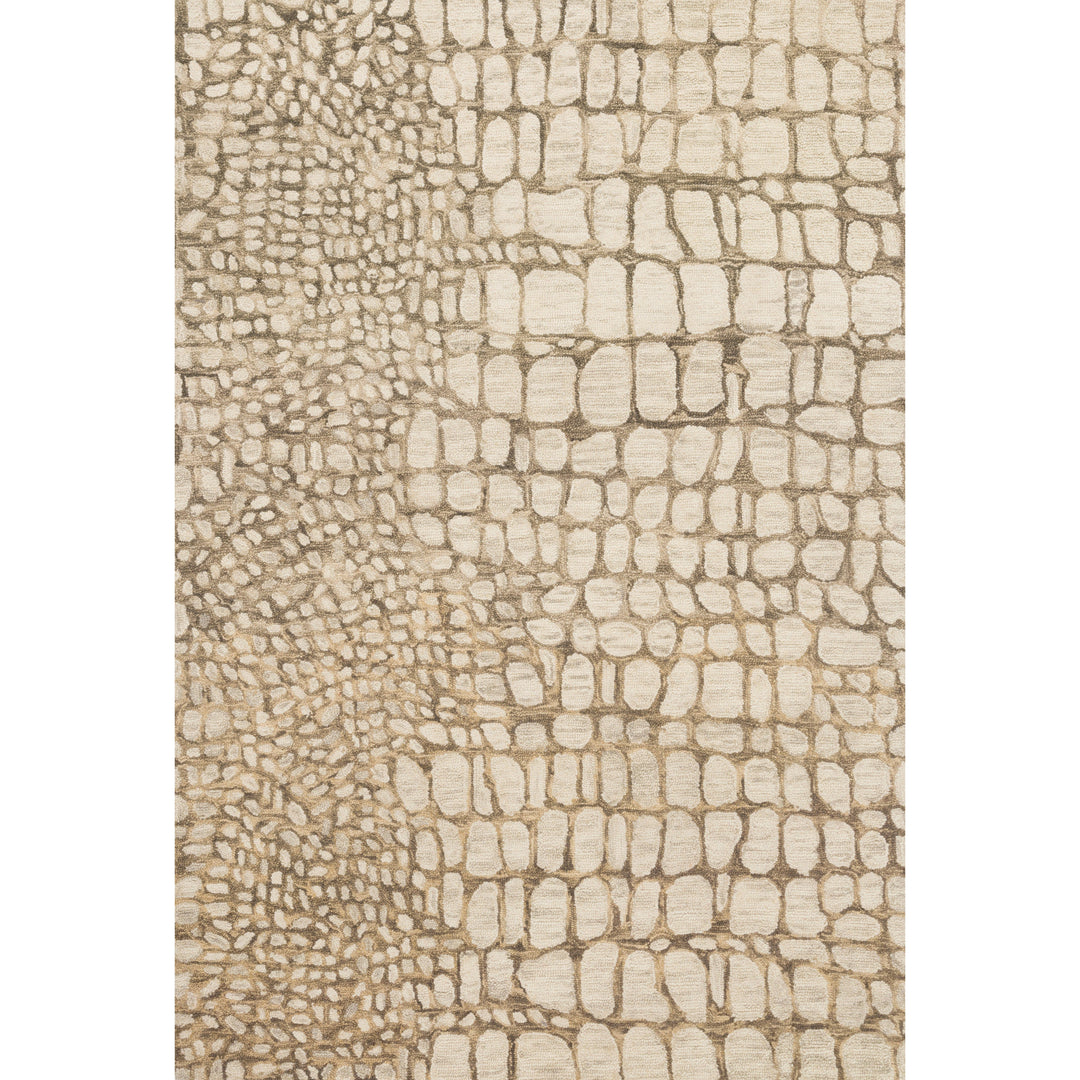 Loloi Masai Neutral 18" x 18" Sample Rug