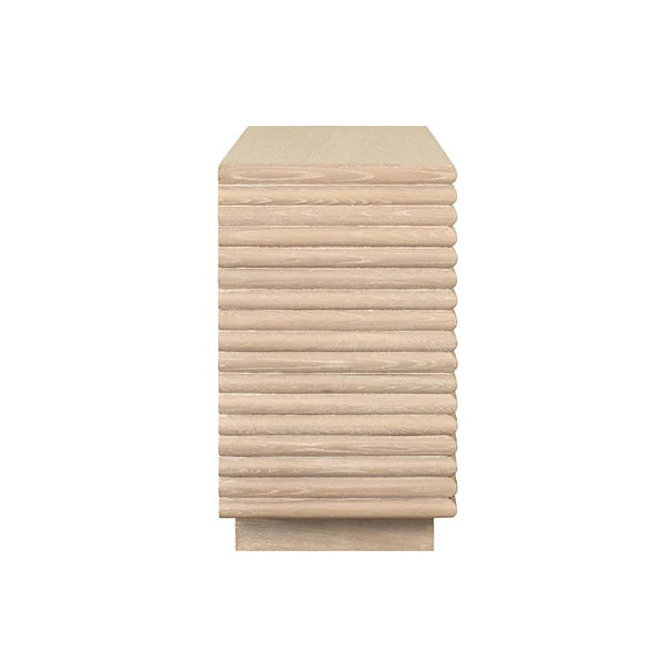 Mateo Three Drawer Side Table