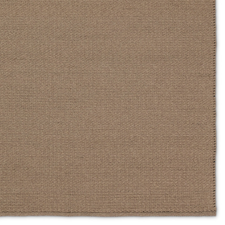 Jaipur Living Ryker Handmade Indoor/Outdoor Solid Taupe Area Rug (10'X14')