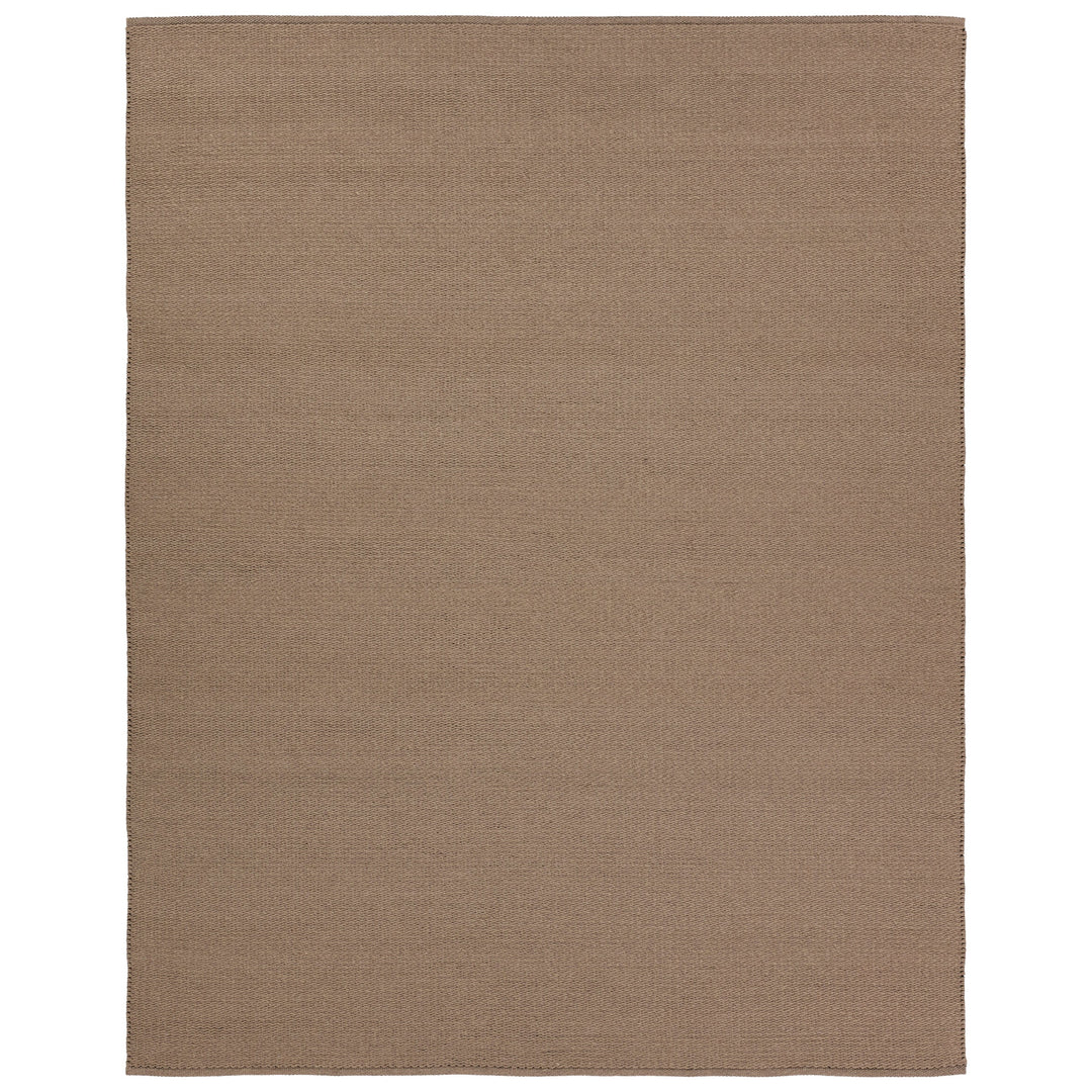 Jaipur Living Ryker Handmade Indoor/Outdoor Solid Taupe Area Rug (8'X10')