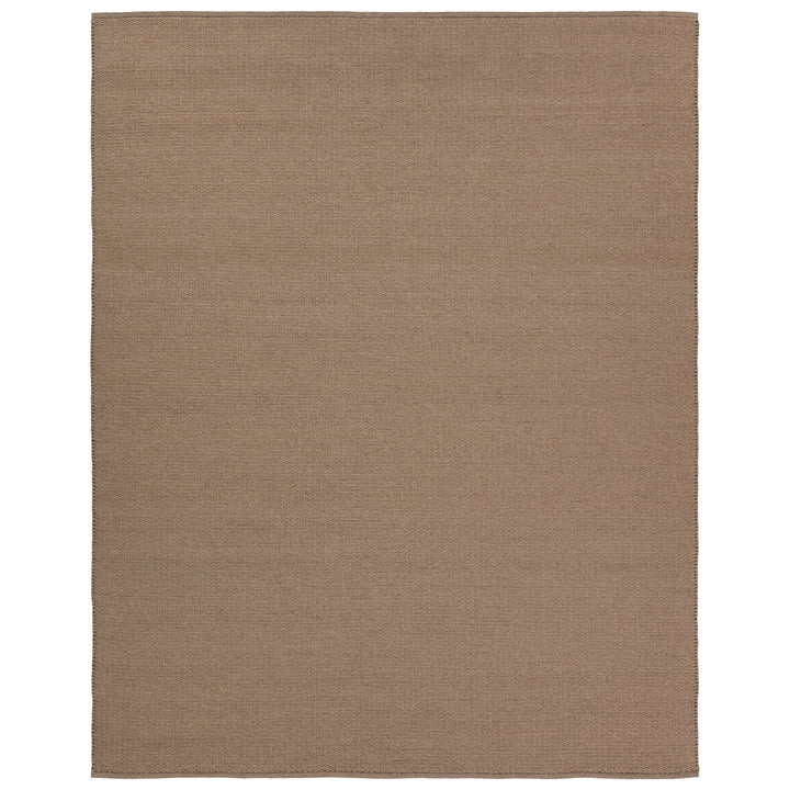 Jaipur Living Ryker Handmade Indoor/Outdoor Solid Taupe Area Rug (8'X10')