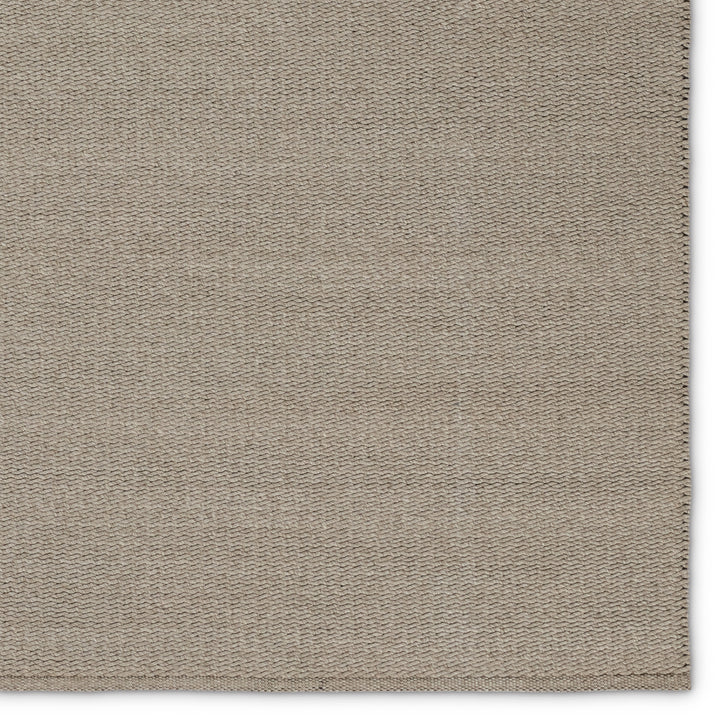 Jaipur Living Ryker Handmade Indoor/Outdoor Solid Light Gray Area Rug (8'X10')