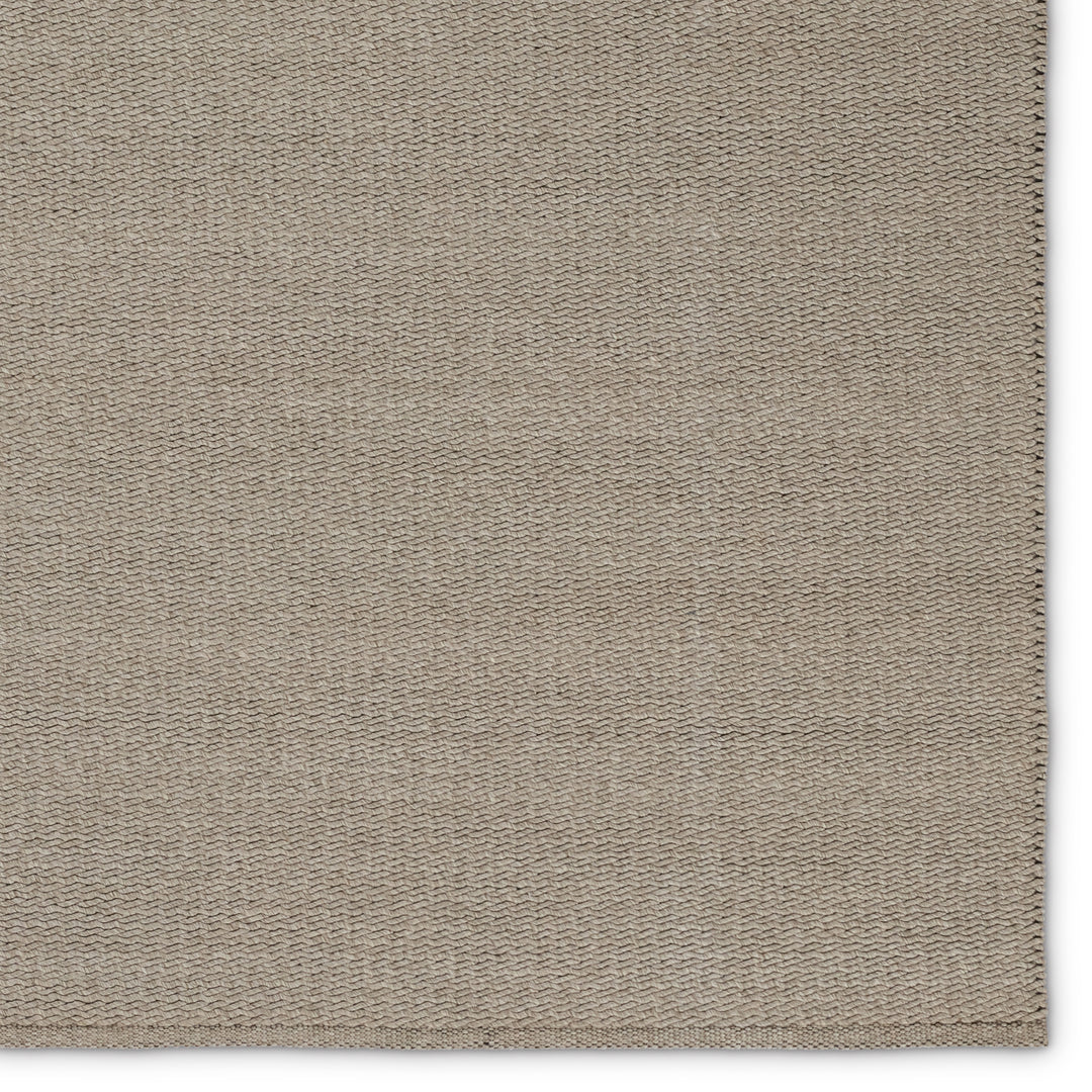 Jaipur Living Ryker Handmade Indoor/Outdoor Solid Light Gray Area Rug (10'X14')