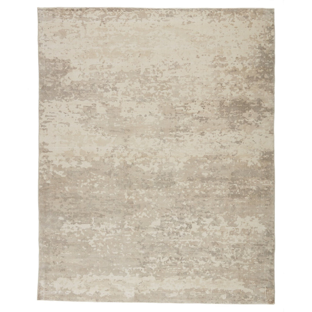 Barclay Butera by Jaipur Living Retreat Handmade Abstract Light Gray/ Ivory Area Rug (9'X12')