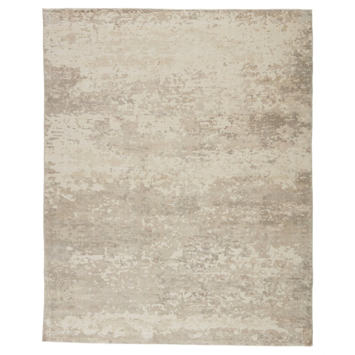 Barclay Butera by Jaipur Living Retreat Handmade Abstract Light Gray/ Ivory Area Rug (9'X12')