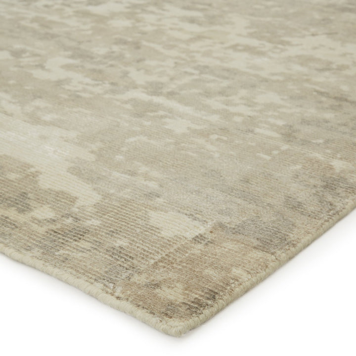 Barclay Butera by Jaipur Living Retreat Handmade Abstract Light Gray/ Ivory Area Rug (9'X12')