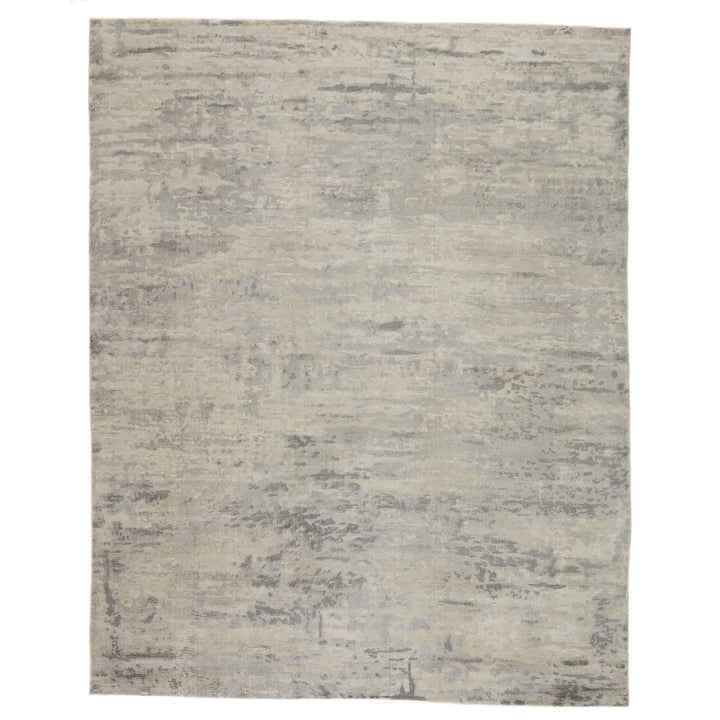 Barclay Butera by Jaipur Living Retreat Handmade Abstract Gray/ Ivory Area Rug (10'X14')