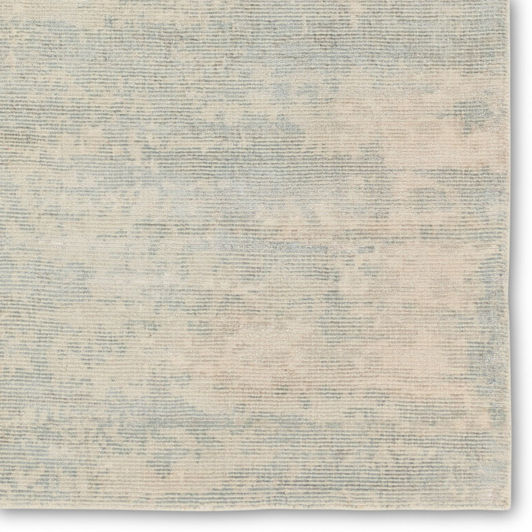 Barclay Butera by Jaipur Living Retreat Handmade Abstract Teal/ Cream Area Rug (8'X10')