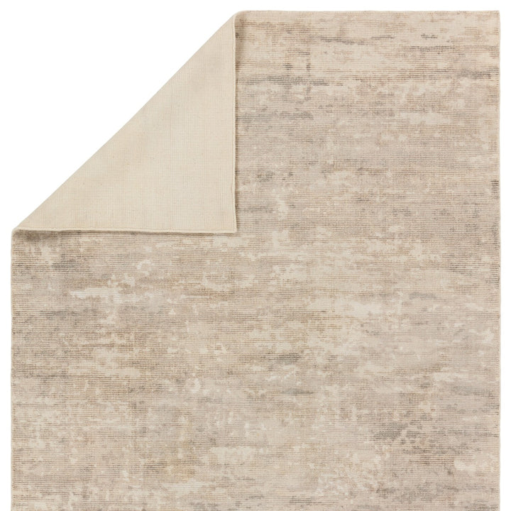 Barclay Butera by Jaipur Living Retreat Handmade Abstract Gray/ Cream Area Rug (5'X8')