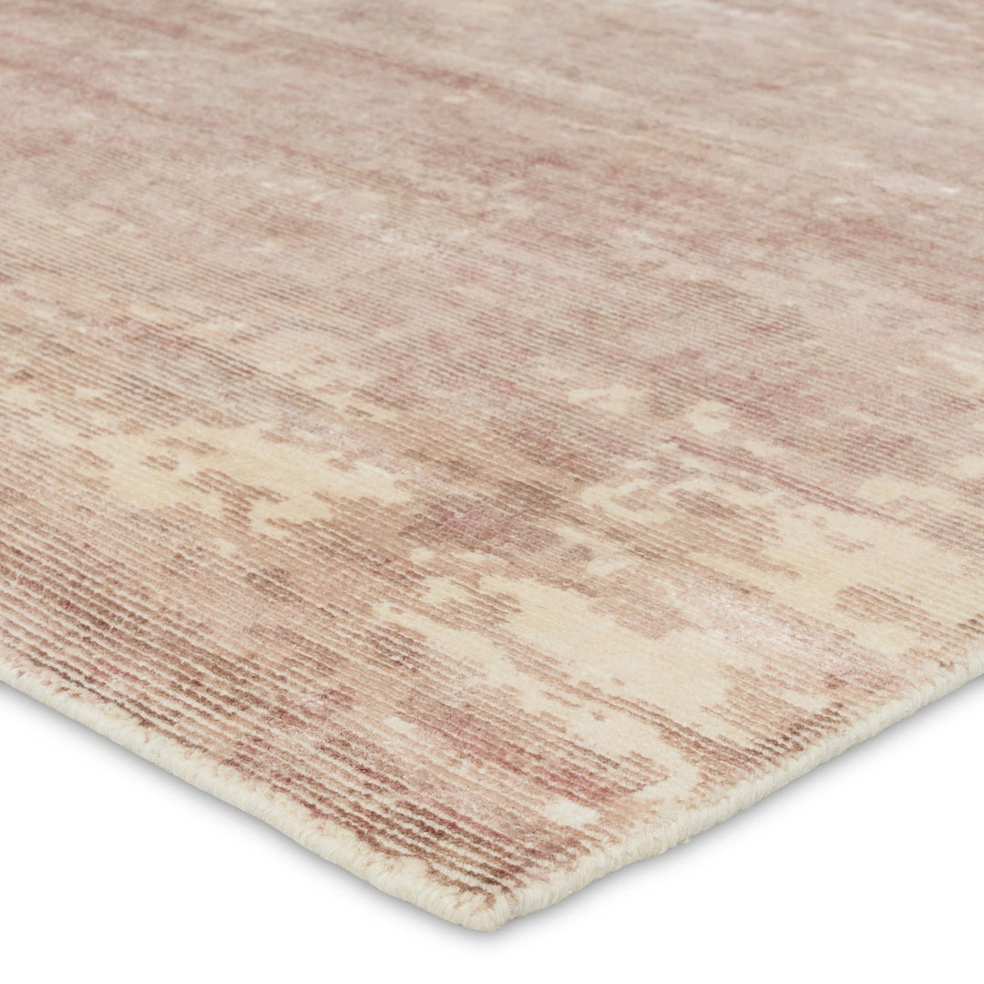 Barclay Butera by Jaipur Living Retreat Handmade Abstract Mauve/ Cream Area Rug (5'X8')