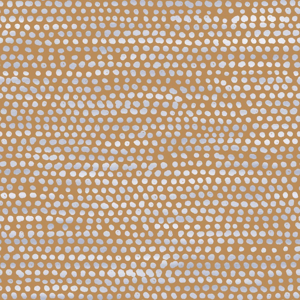 Moire Dots Peel And Stick Wallpaper-Tempaper & Co.-Tempaper-MD10643-DecorToasted Turmeric-13-France and Son