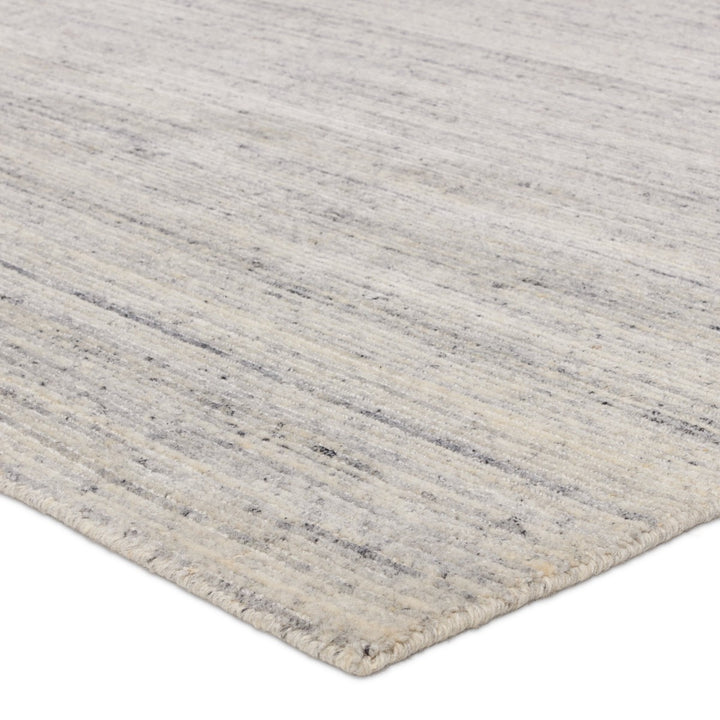 Jaipur Living Vassa Handmade Solid White/ Gray Area Rug (12'X15')