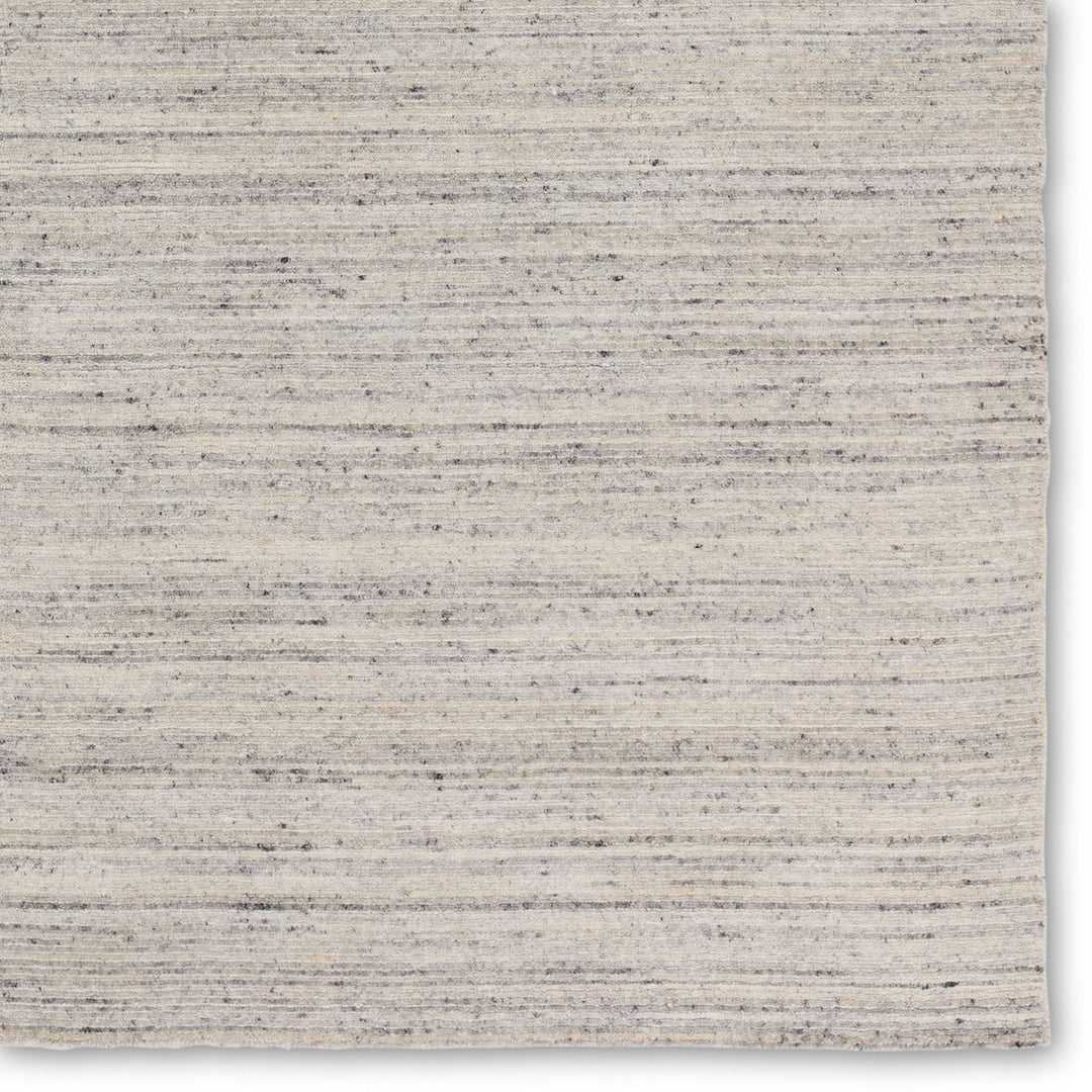 Jaipur Living Vassa Handmade Solid White/ Gray Area Rug (12'X15')