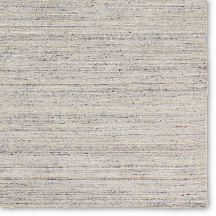 Jaipur Living Vassa Handmade Solid White/ Gray Area Rug (8'X11')