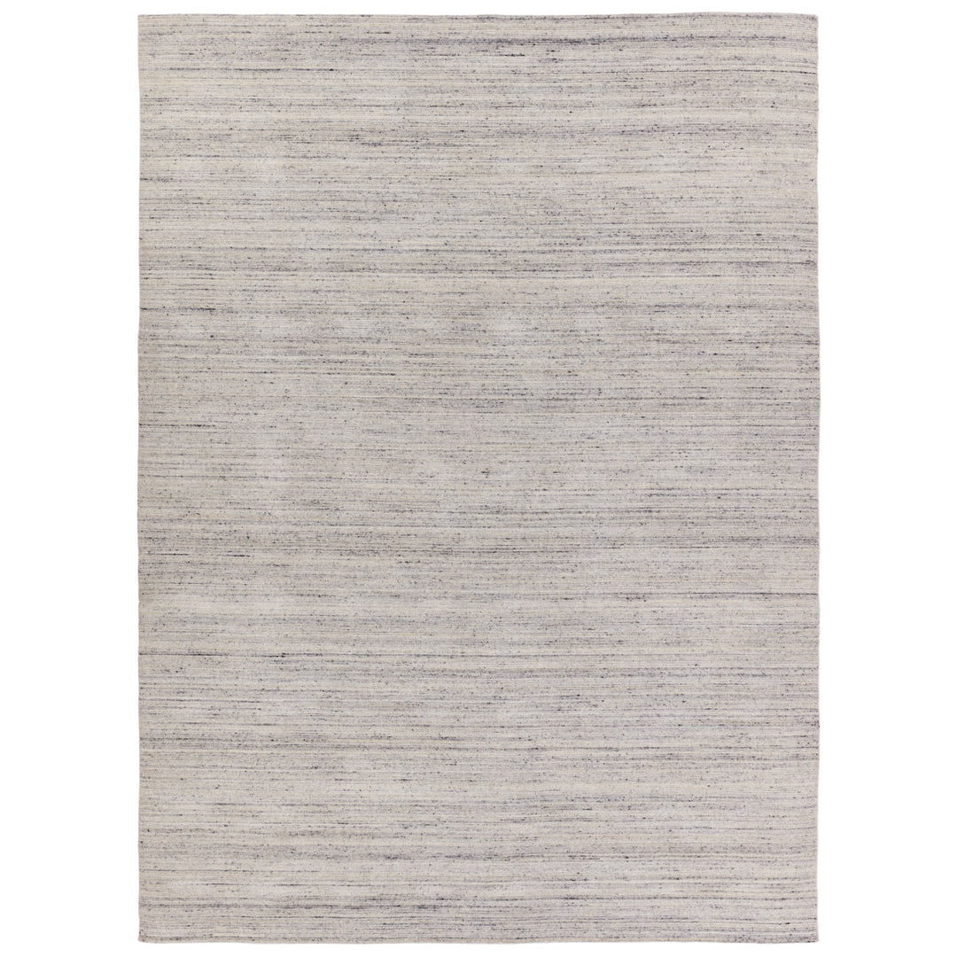 Jaipur Living Vassa Handmade Solid White/ Gray Area Rug (9'X13')