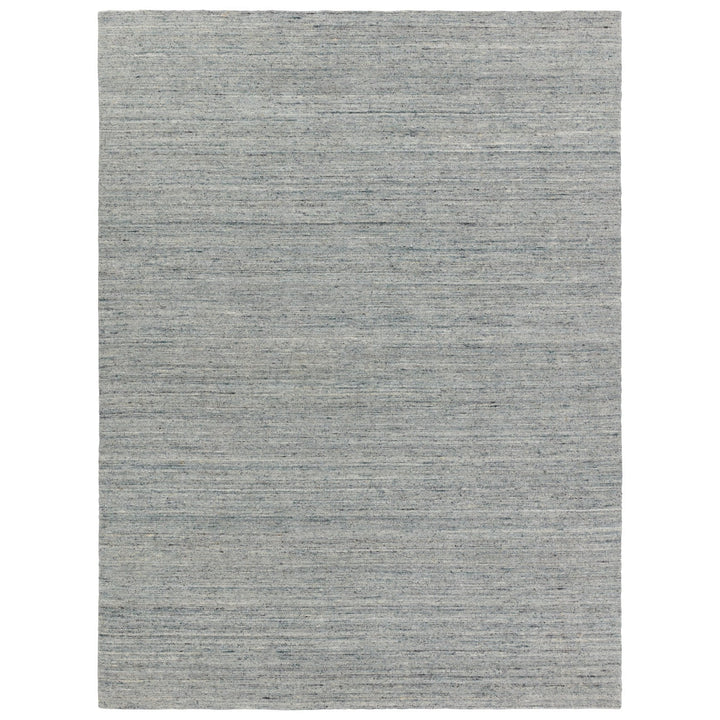 Jaipur Living Vassa Handmade Solid Blue/ Gray Area Rug (12'X15')