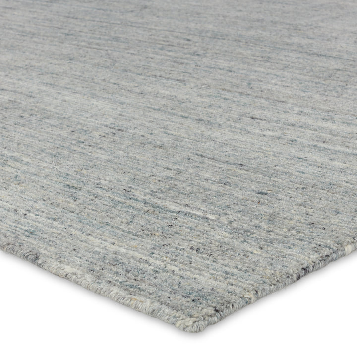 Jaipur Living Vassa Handmade Solid Blue/ Gray Area Rug (8'X11')