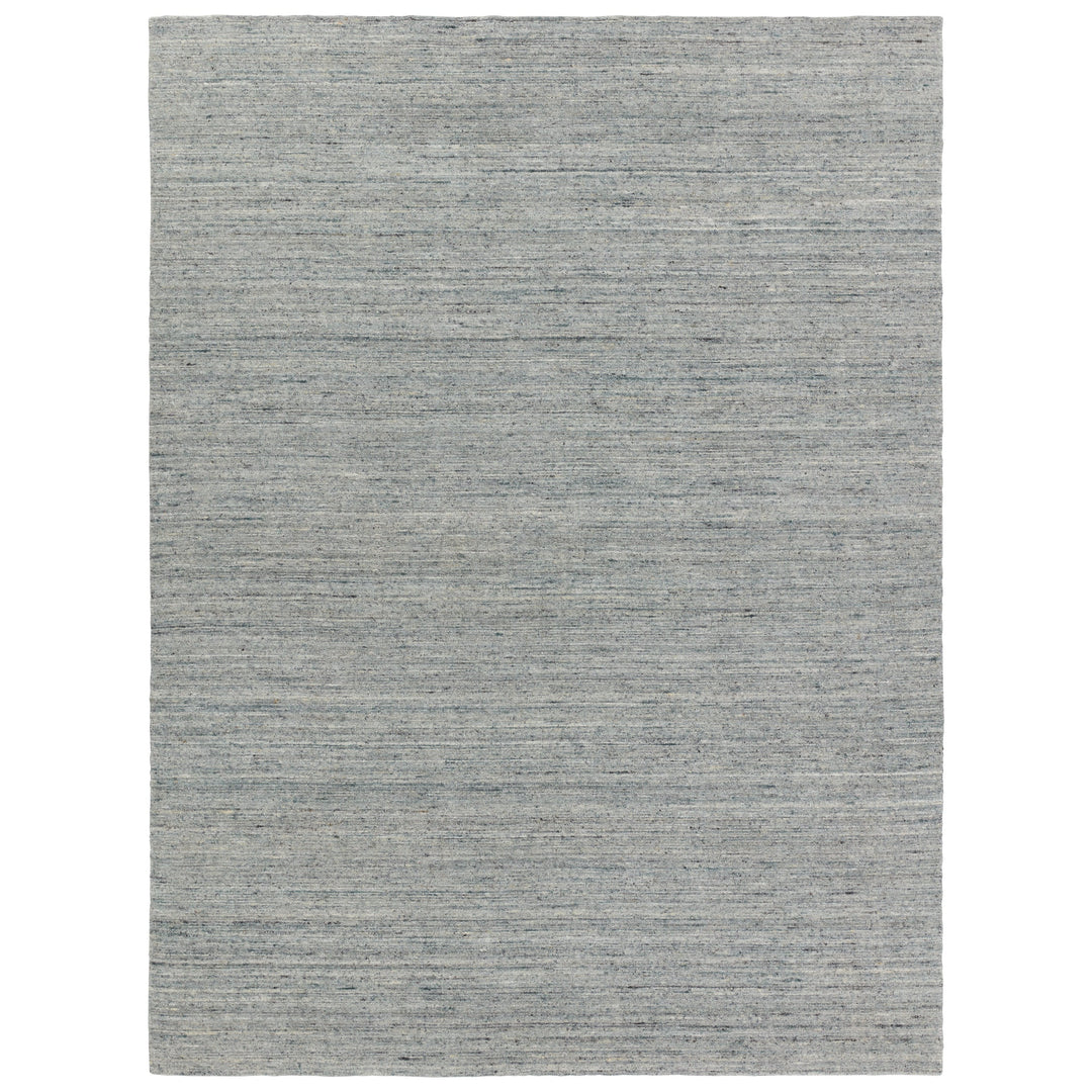 Jaipur Living Vassa Handmade Solid Blue/ Gray Area Rug (8'X11')