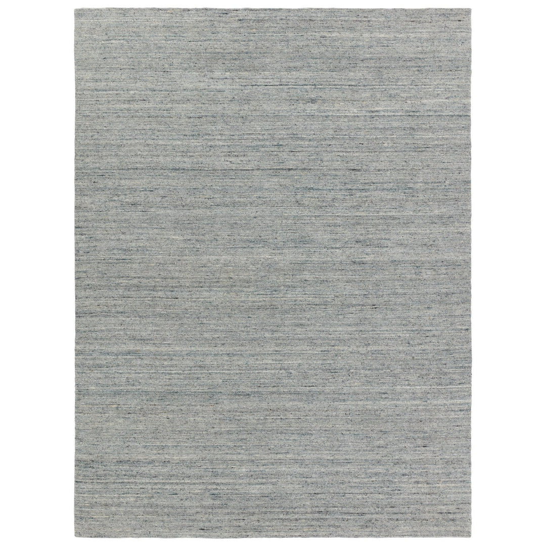 Jaipur Living Vassa Handmade Solid Blue/ Gray Runner Rug (3'X12')