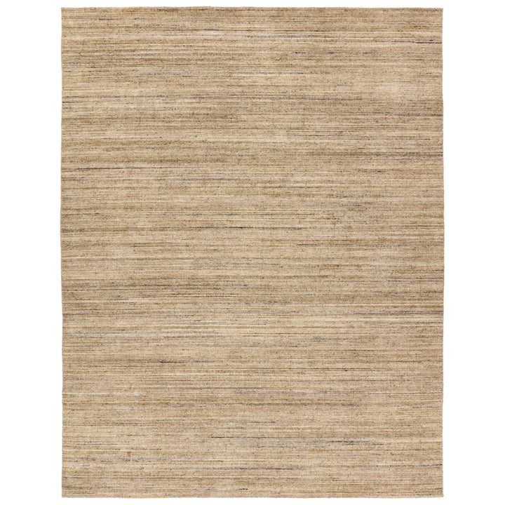 Jaipur Living Evenin Handmade Striped Brown/Cream Area Rug (9'X13')