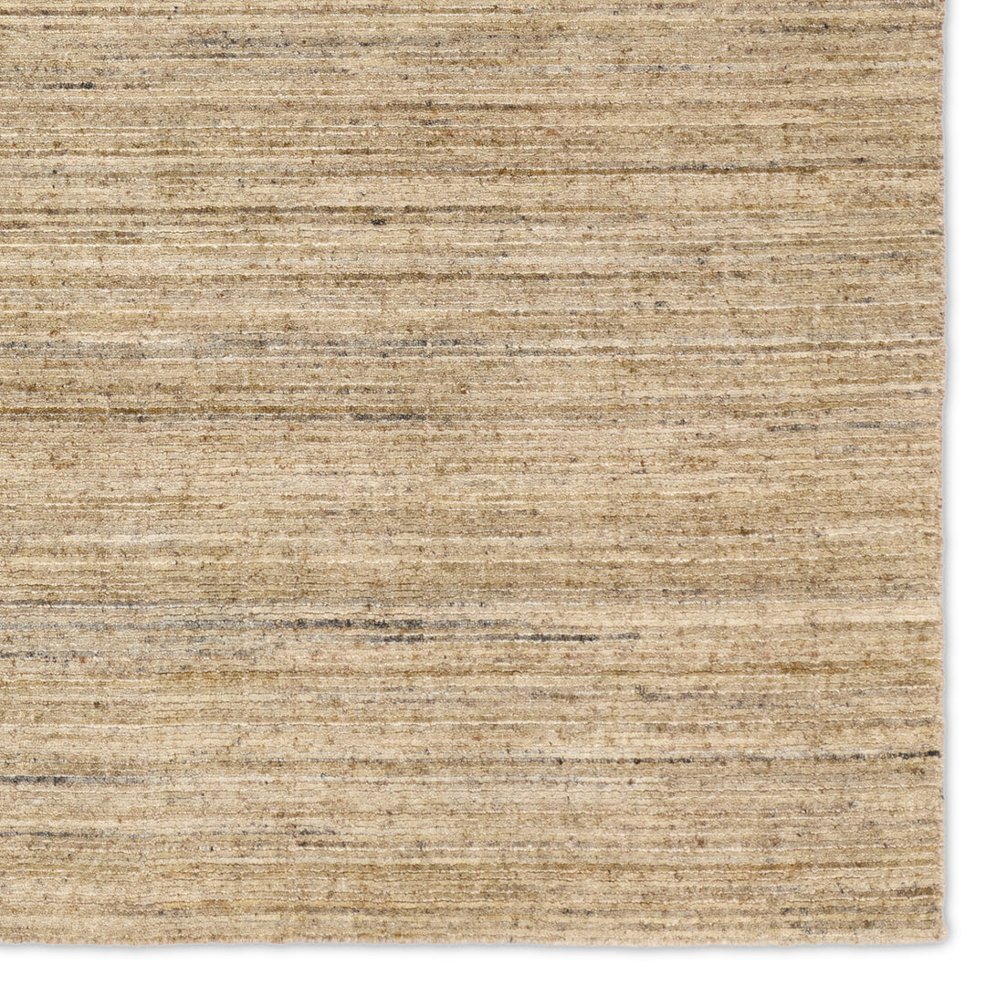 Jaipur Living Evenin Handmade Striped Brown/Cream Area Rug (5'X8')